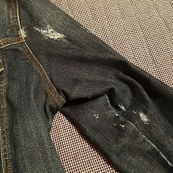 GAP distressed denim jacket - Picture 4 of 5